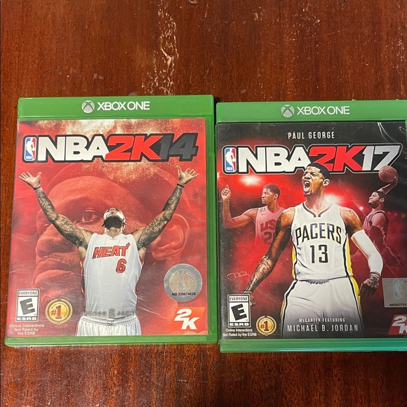 NBA 2K14 and NBA 2K17 Xbox One Game Bundle - Picture 2 of 16